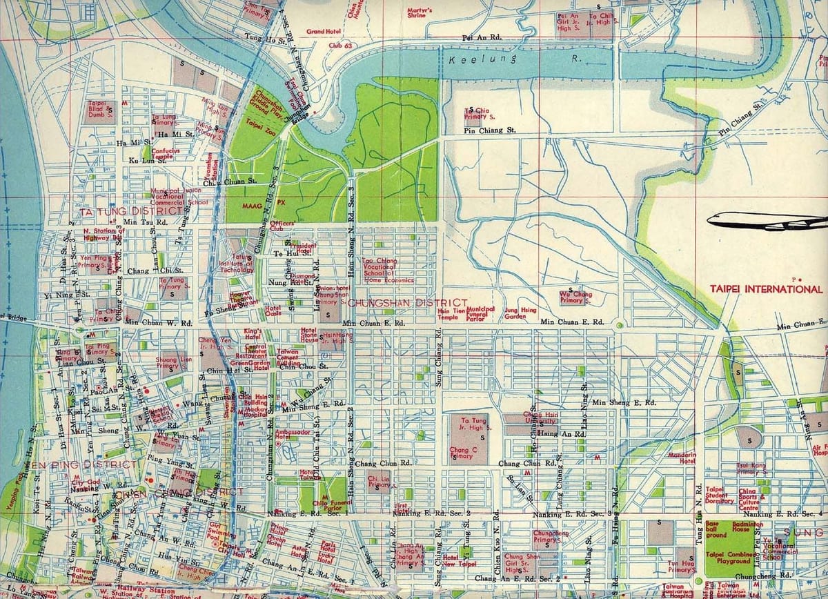 台北の地図