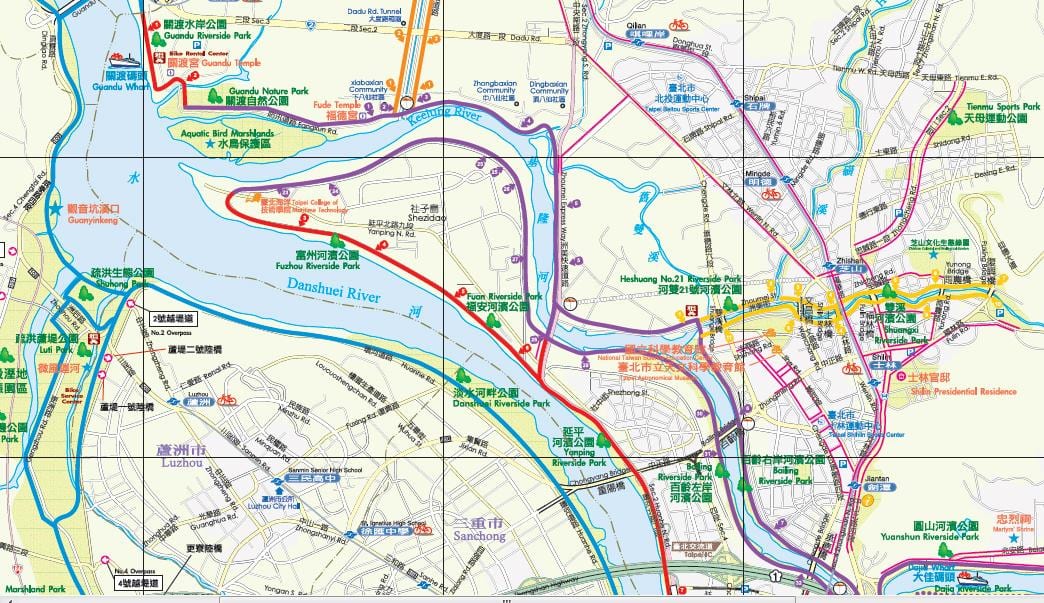 地図の北バイパス