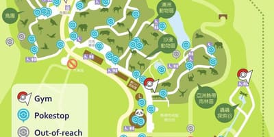地図の台北動物園