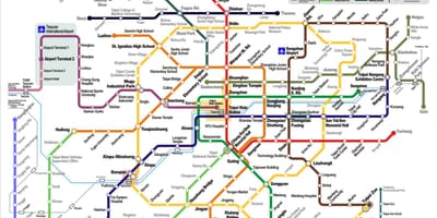 地下鉄北の地図
