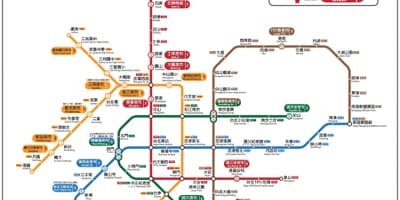地図の台北市立夜市場