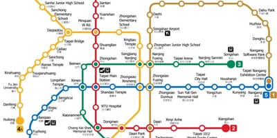 台北駅の地図
