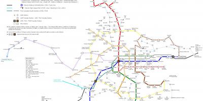 台北鉄道の地図
